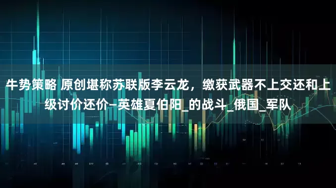 牛势策略 原创堪称苏联版李云龙，缴获武器不上交还和上级讨价还价—英雄夏伯阳_的战斗_俄国_军队